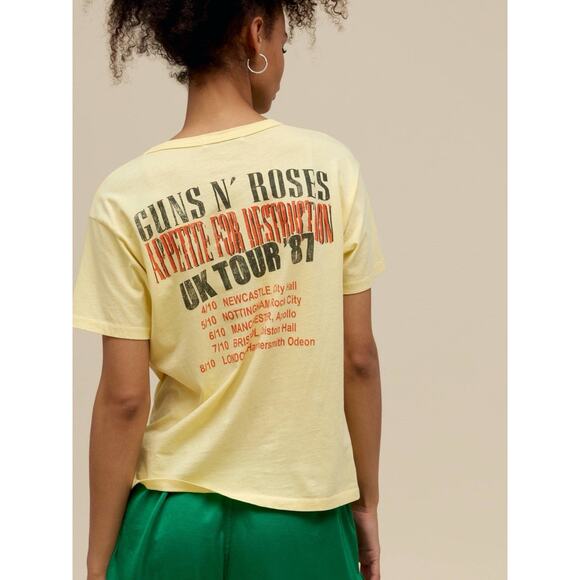 DAYDREAMER GUNS N ROSES APPETITE FOR DESTRUCTION ‘87 UK TOUR TEE NWT SMALL - Picture 2 of 6